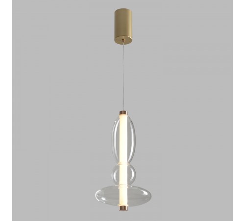 Светильник подвесной Crystal Lux QUASAR SP10W LED TRANSPARENT