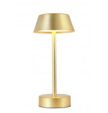 Аккумуляторная настольная лампа Crystal Lux SANTA LG1 GOLD
