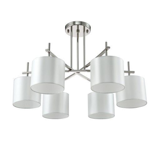 Люстра Crystal Lux SERGIO PL6 NICKEL