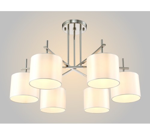 Люстра Crystal Lux SERGIO PL6 NICKEL