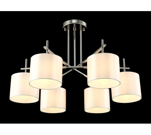 Люстра Crystal Lux SERGIO PL6 NICKEL