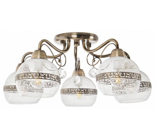 Потолочная люстра MyFar MR1651-5C Frank