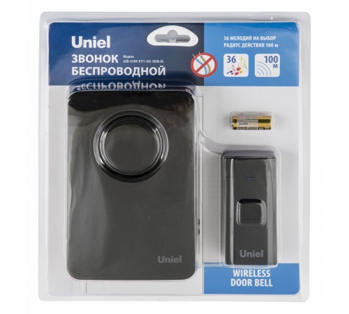 Звонок беспроводной Uniel UL-00006433 UDB