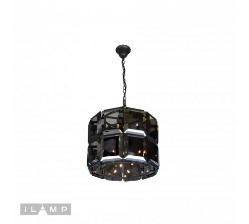 Подвесной светильник iLamp 10490-5+5P BK Panorama