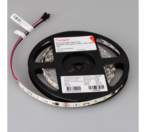 Лента светодиодная Arlight 039039 SPI