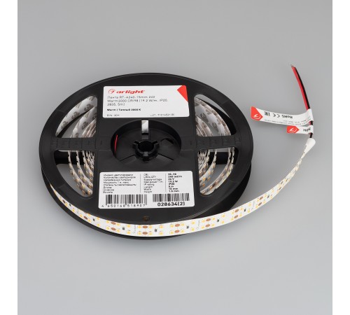 Лента светодиодная Arlight 028634(2) RT открытая