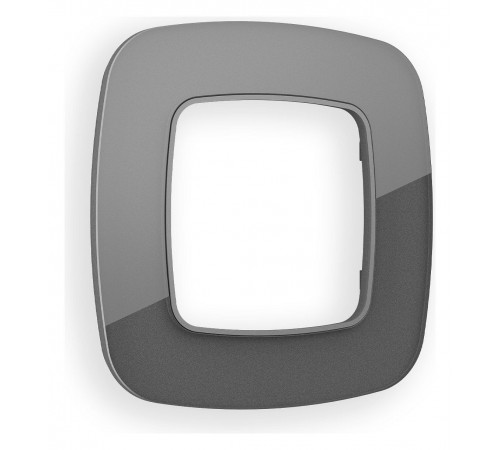 Рамка на 1 пост Ambrella Volt OF320651 Radian Стекло органическое