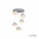 Подвесной светильник iLedex WLD8885-5Y WH Flake