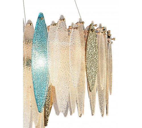 Подвесная люстра Natali Kovaltseva TRIADA 91002/15C GOLD Triada