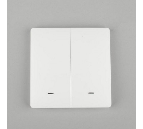 Выключатель беспроводной двухклавишный Aployt APL.0190.00.02 Magnetic track 220