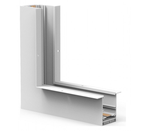 Соединитель угловой внутренний для треков встраиваемых Arlight 046928 MAG-CON-4560-F-L90-INT