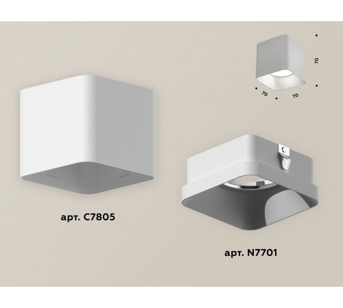 Накладной светильник Ambrella Light XS7805001 XS