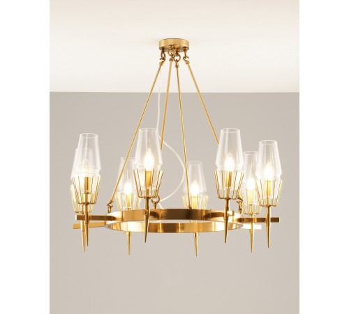 Люстра на штанге Moderli V10360-8P Stella