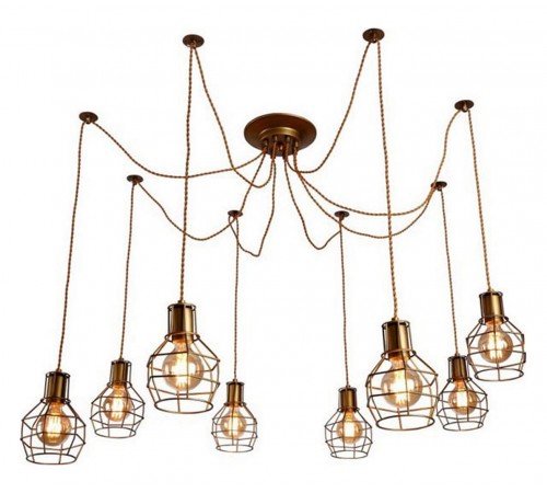 Подвесная люстра Escada 1129/8S (Bronze) Boston