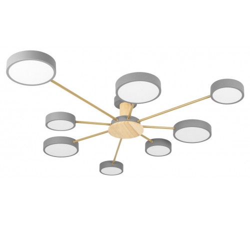 Потолочная люстра Loft it 10316/8 Grey Sunrise