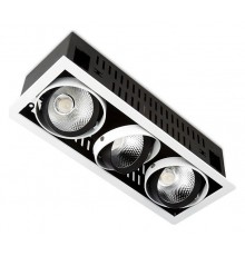 Встраиваемый светильник Ambrella T813 BK/CH 3*12W 4200K Classic T81