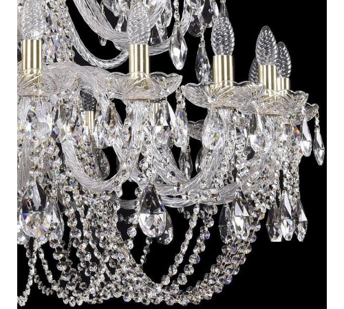 Подвесная люстра Bohemia Ivele Crystal 1402/20+10+5/400/2d/G 1402