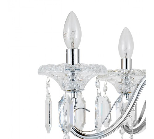 Подвесная люстра Escada 2111/5P Chrome Fantail