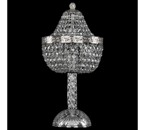 Настольная лампа декоративная Bohemia Ivele Crystal 19111L4/H/20IV Ni 1911