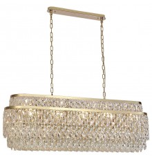 Подвесная люстра Newport 8530/120 C oval gold polished TIFFANY