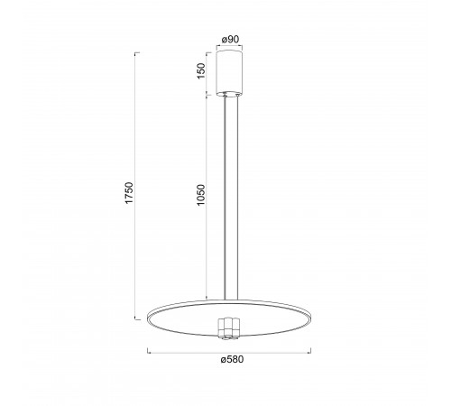 Подвесной светильник Mantra 8982 Nomada