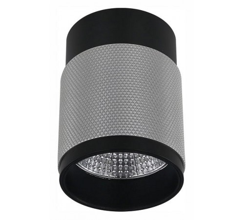 Накладной светильник iLedex Technical 1955-10W-3000K-36 BK+SL Delta