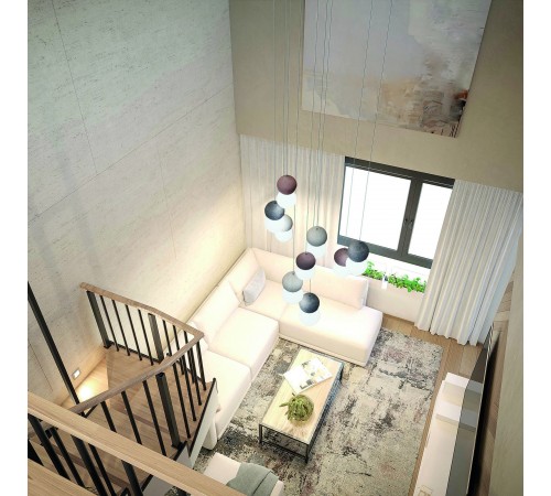 Подвесная люстра Mantra 7621 Galaxia