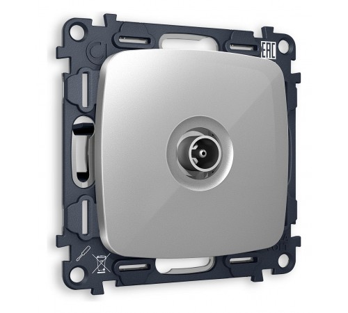 ТВ-розетка оконечная без рамки Ambrella Volt MO413010 Quant