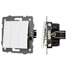 Выключатель трехклавишный без рамки Arlight 49896 SWT