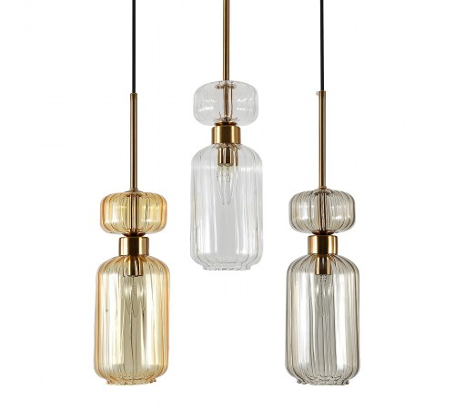 Подвесной светильник Escada 1141/3S BG/CL/AM GLOSS