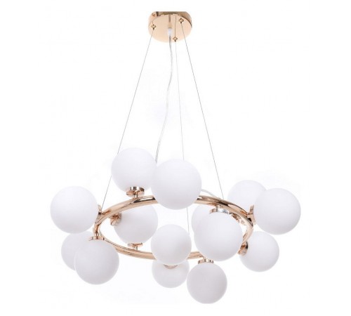 Подвесная люстра LUMINA DECO LDP 6033-15 GD Marsiada