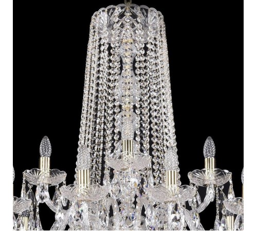 Подвесная люстра Bohemia Ivele Crystal 1402/20+10+5/400/2d/G 1402