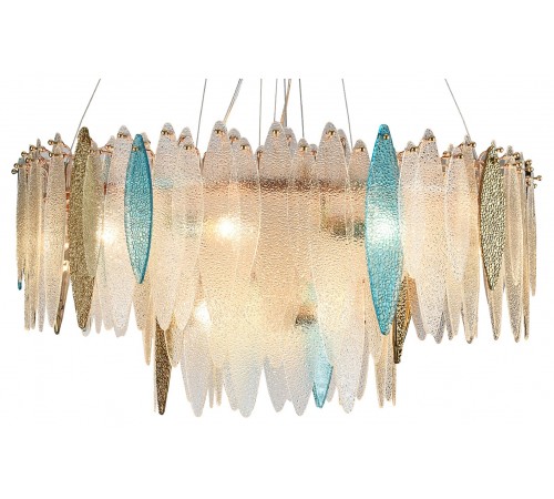 Подвесная люстра Natali Kovaltseva TRIADA 91002/15C GOLD Triada