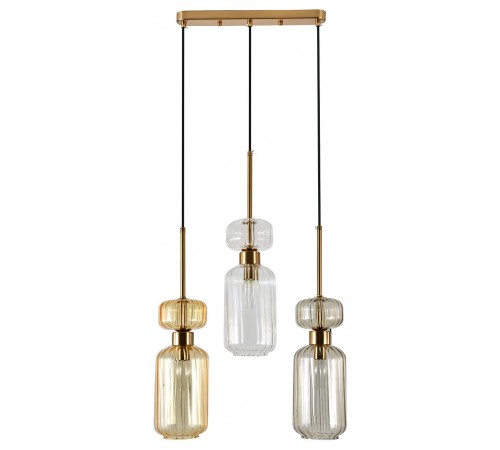 Подвесной светильник Escada 1141/3S BG/CL/AM GLOSS