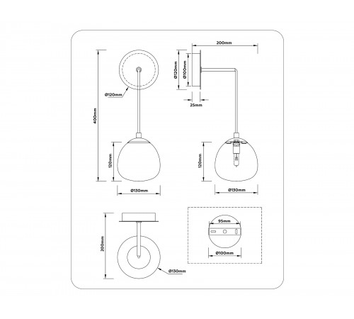 Бра Ambrella Light LH51005 LH