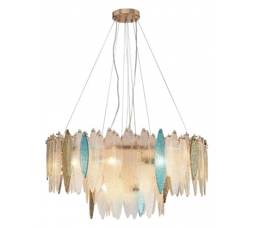 Подвесная люстра Natali Kovaltseva TRIADA 91002/15C GOLD Triada