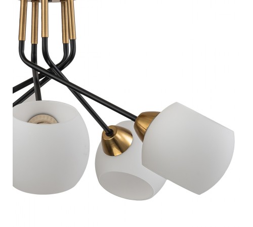 Люстра на штанге Escada 2113/5P Copper/Black Bond