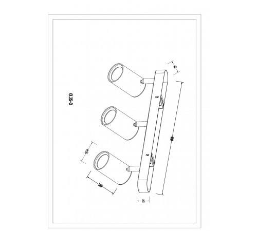 Спот Эра OL35-3 BK
