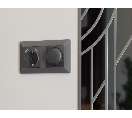 Рамка на 2 поста Ambrella Volt AF110652 Line