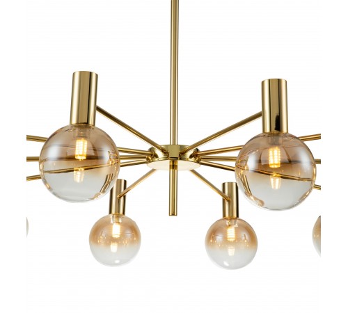 Люстра на штанге Indigo 13015/10R Gold Collana