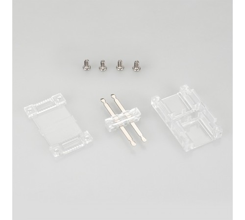 Соединитель лент линейный жесткий Arlight 027067