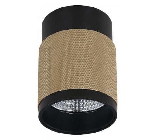 Накладной светильник iLedex Technical 1955-10W-3000K-36 BK+BR Delta