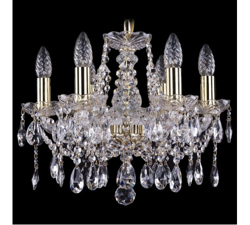 Подвесная люстра Bohemia Ivele Crystal 1413/6/141/G 1413