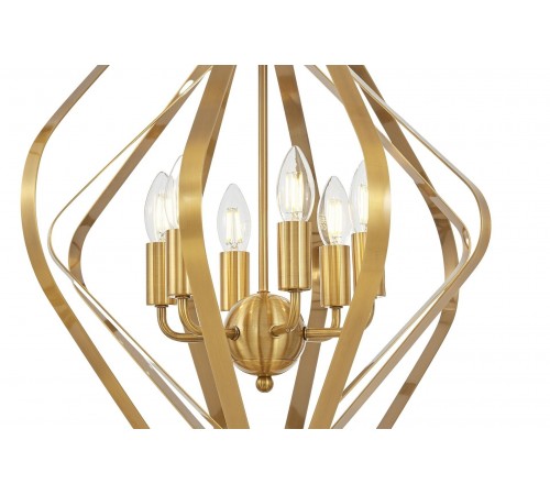 Подвесная люстра LUMINA DECO LDP 8005-6 MD Crulia