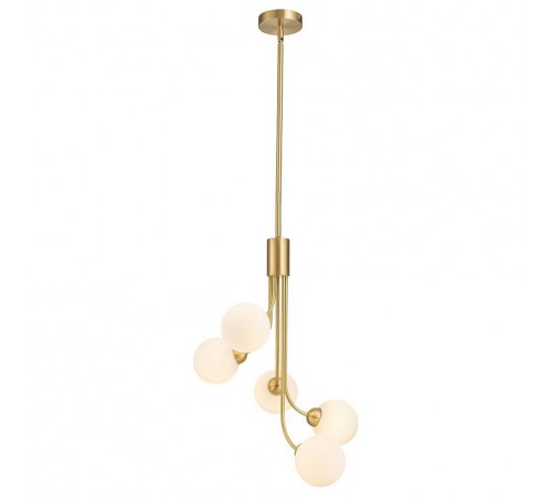 Люстра на штанге Belfast L-8130-5A BR GL Bryson