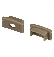 Набор заглушек для профиля с отверстием Arlight 038632 LINE