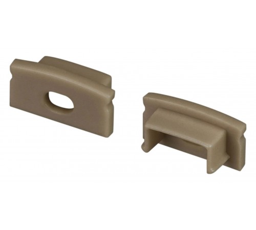 Набор заглушек для профиля с отверстием Arlight 038632 LINE