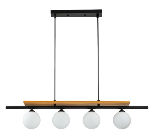 Подвесной светильник Indigo 10013/4P Black Mitezza