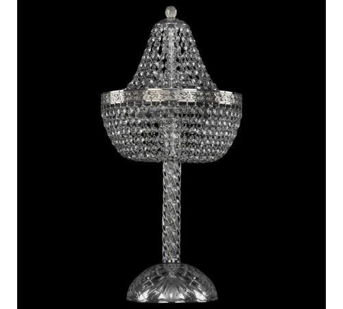 Настольная лампа декоративная Bohemia Ivele Crystal 19051L4/H/25IV Ni 1905