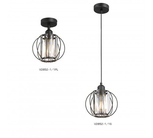 Подвесной светильник Vitaluce V2852-1/1S V2852